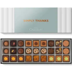 Exquisitely Nutty Sleekster with Simply Thanks Sleeve<Hotel Chocolat New