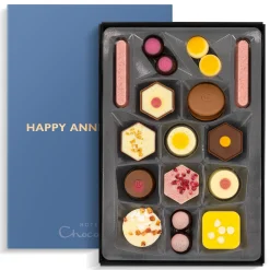 Exuberantly Fruity H-Box with Happy Anniversary Sleeve<Hotel Chocolat