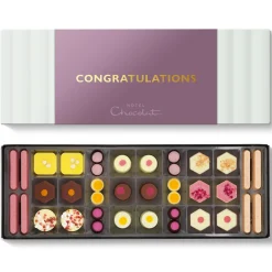 Exuberantly Fruity Sleekster with Congratulations Sleeve<Hotel Chocolat