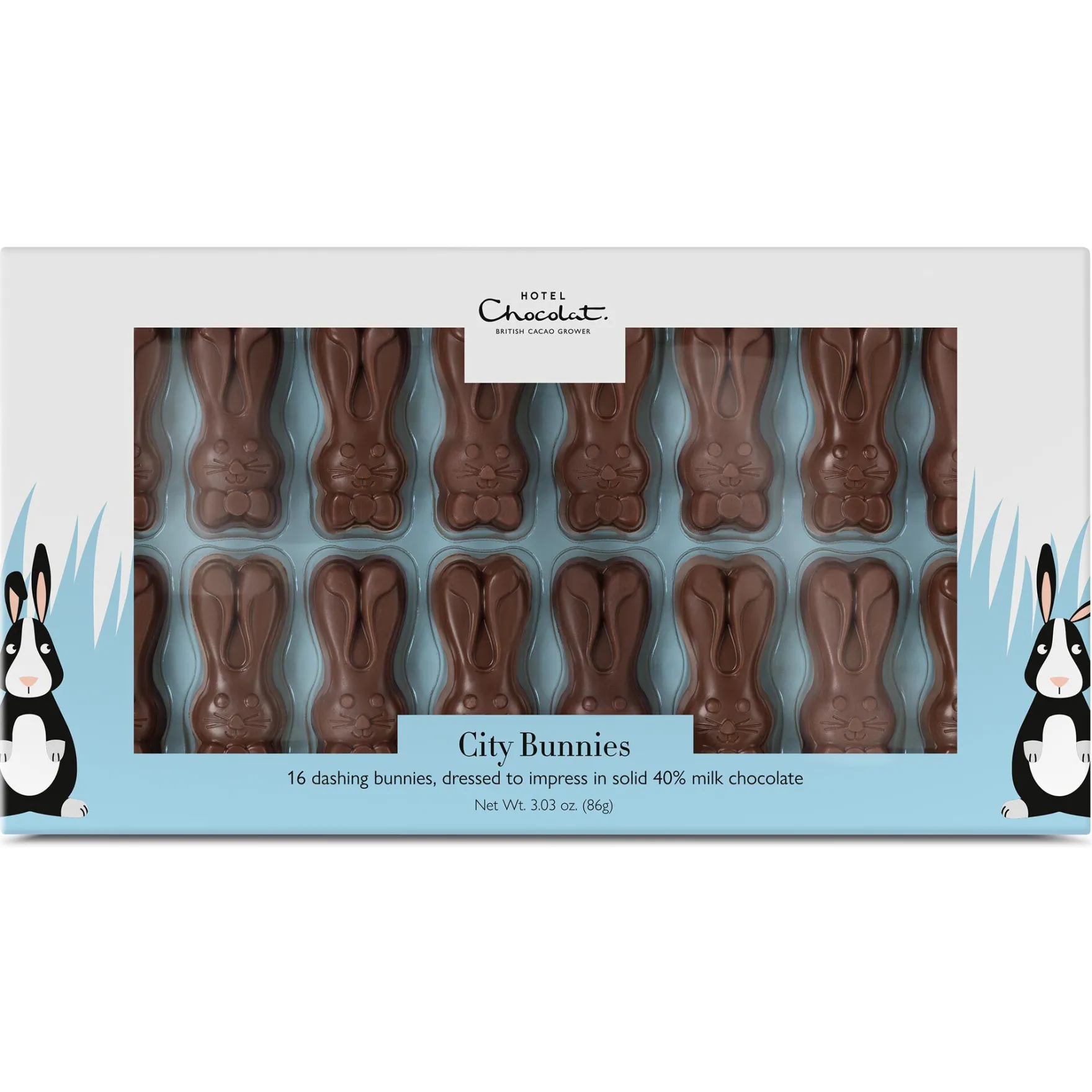 Milk Chocolate City Easter Bunnies<Hotel Chocolat
