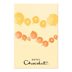 Milk to Caramel H-box with Birthday Balloons Sleeve<Hotel Chocolat Sale