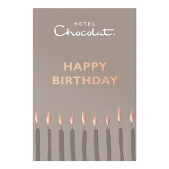 Milk to Caramel H-Box with Happy Birthday Sleeve<Hotel Chocolat New
