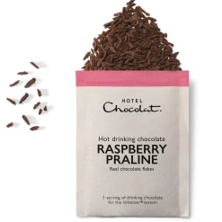 Raspberry Praline Hot Chocolate Sachets – Limited Edition<Hotel Chocolat Clearance