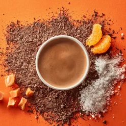 Salted Caramel & Clementine Hot Chocolate Sachets<Hotel Chocolat Online