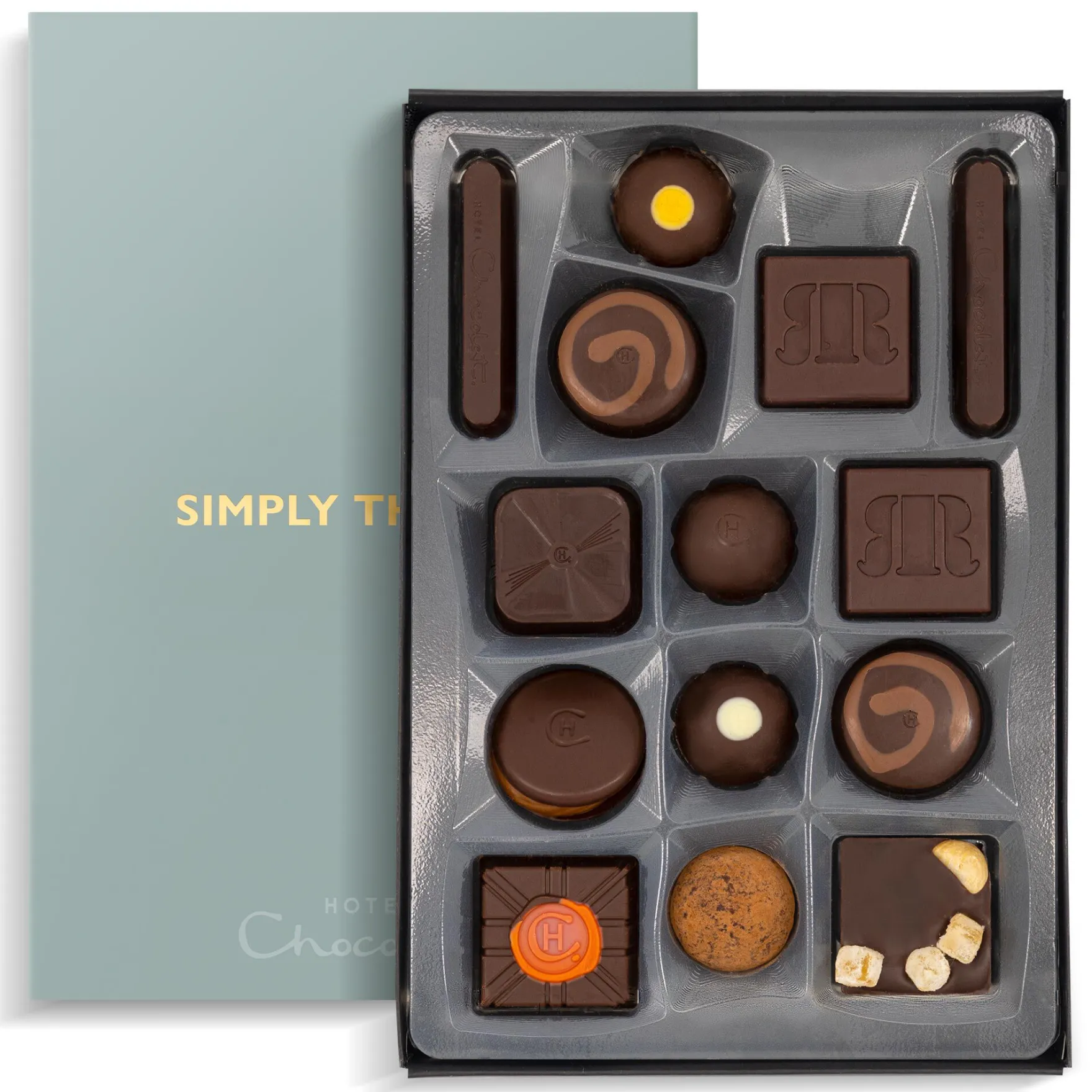 Serious Dark Fix H-Box with Simply Thanks Sleeve<Hotel Chocolat Hot