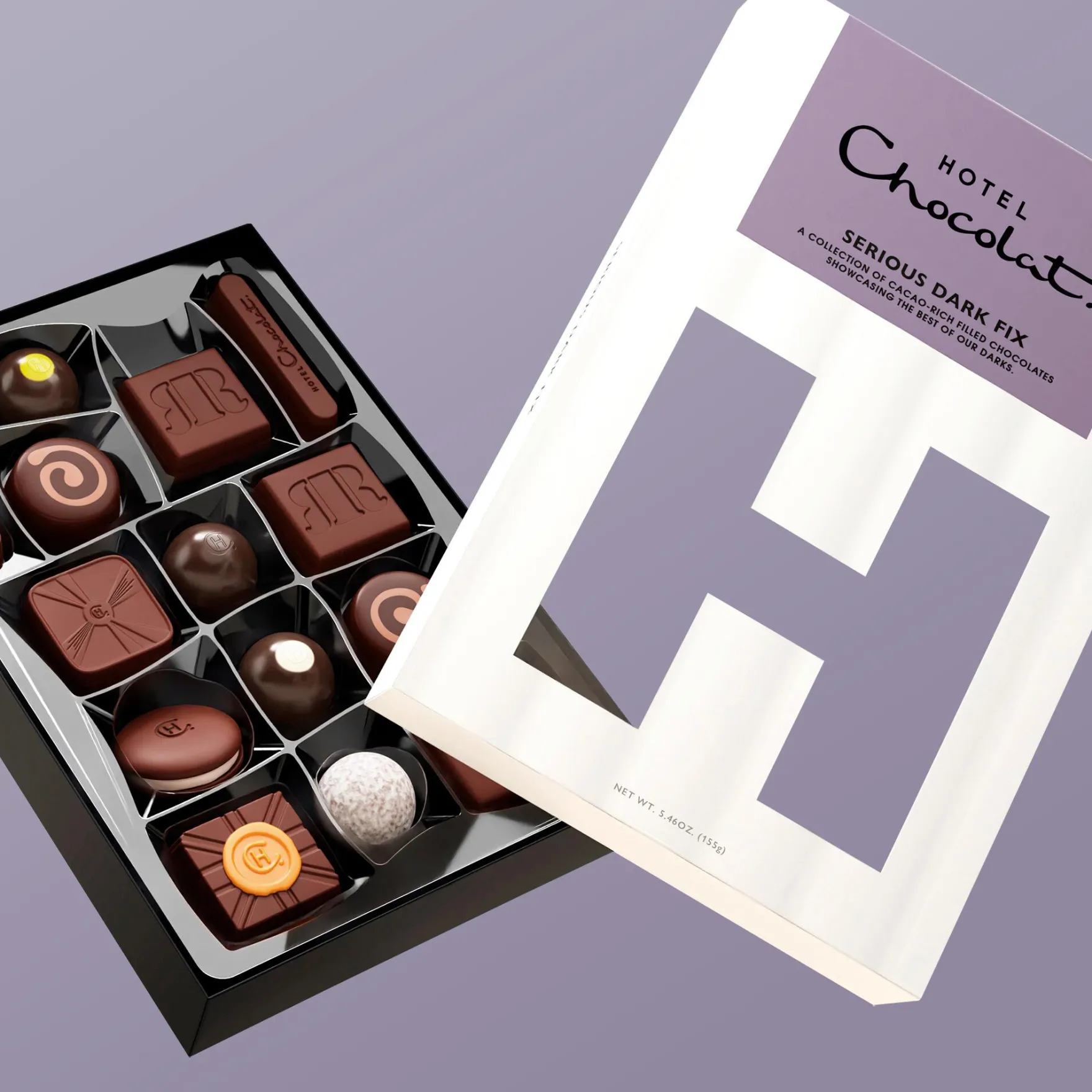 Serious Dark Fix H-box with You Did It Sleeve<Hotel Chocolat Discount