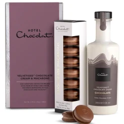 Tipples & Treats: Chocolate Velvetised Cream & Macarons Collection<Hotel Chocolat Sale